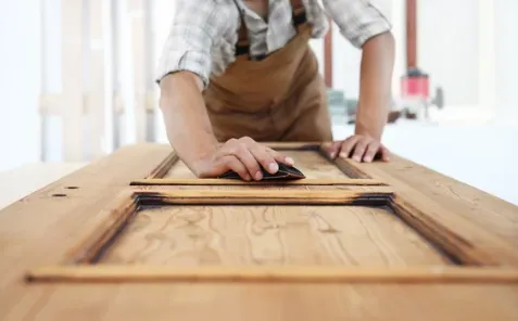 esempio di lavorazione infissi in legno